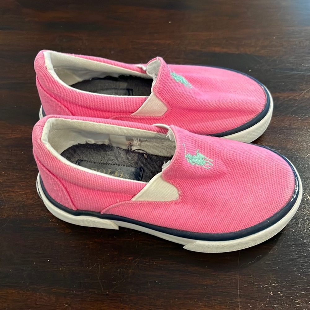 Pink Polo Slippers